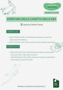 Visite guidate e didattica nella Casetta GEV