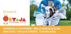 Domenica 21 novembre: Puliamo parco insieme | Ortaja