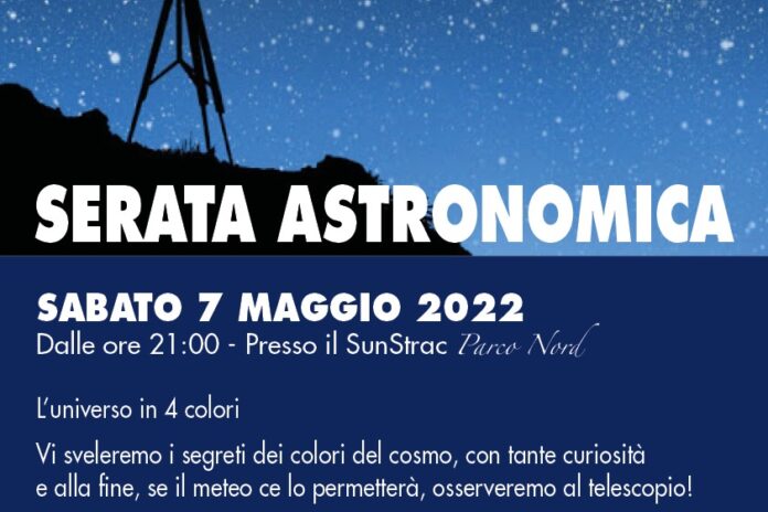 Sabato 7 maggio: serata astronomica al Lago Niguarda