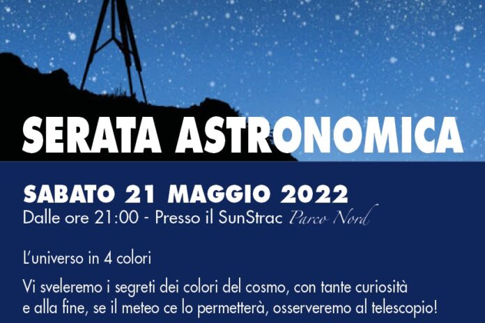 Sabato 21 maggio: serata astronomica al Lago Niguarda