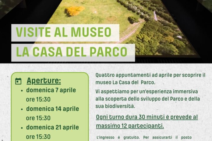 Domenica 14 aprile: visita al museo La Casa del Parco