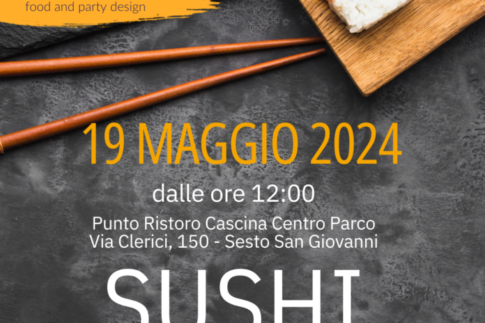 Domenica 19 maggio: Sushi all you can eat in Cascina