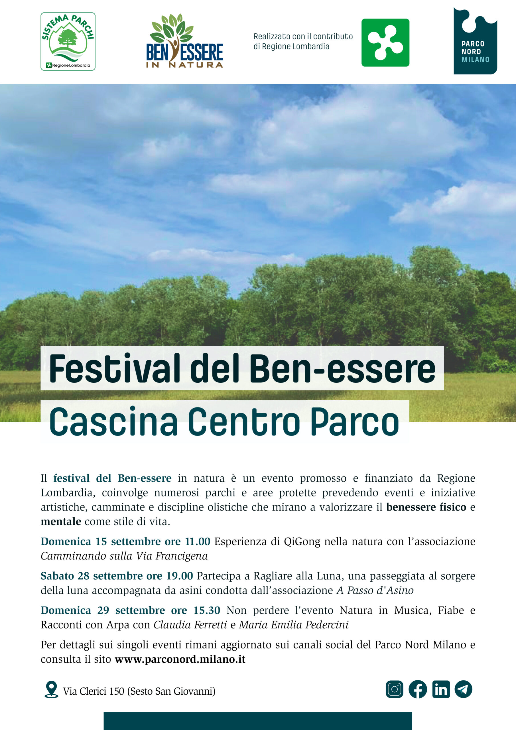 Festival Ben-Essere Parco Nord Milano