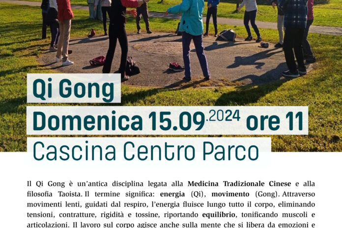 Domenica 15 settembre: Qi Gong al Parco