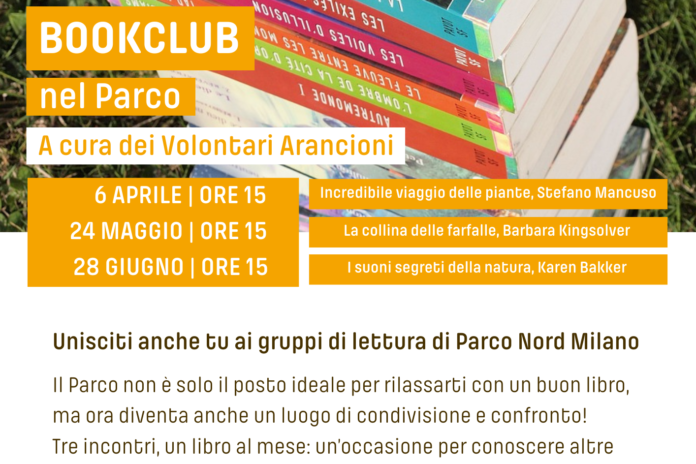 Domenica 6 aprile: Bookclub nel Parco (primo appuntamento)