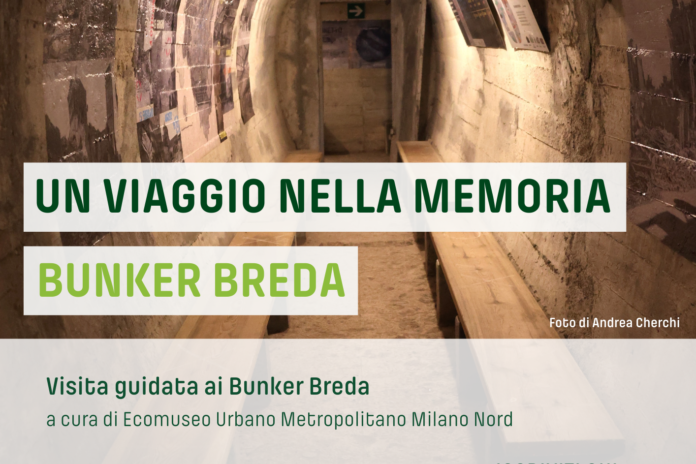 Sabato 15 febbraio: visita guidata ai Bunker Breda