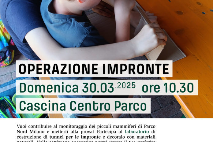 Domenica 30 marzo: Operazione impronte