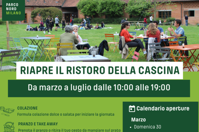 Questa domenica riaprono Cascina e Punto ristoro