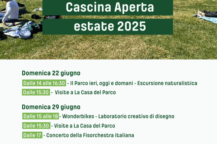Cascina aperta estate 2025