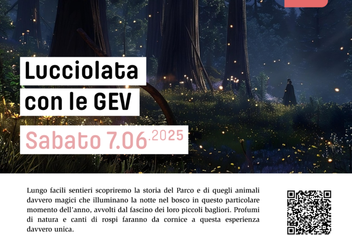 Sabato 7 giugno: Lucciolata con le GEV