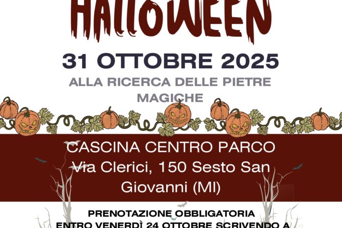 NOTTE NEL PARCO AD HALLOWEEN