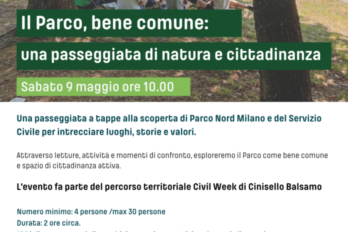 Il Parco, bene comune: una passeggiata di natura e cittadinanza